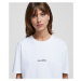 Tričko Karl Lagerfeld Unisex Logo T-Shirt Biela