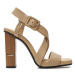 Tommy Hilfiger Sandále Hardware Block High Heel FW0FW07016 Hnedá