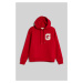 MIKINA GANT REG G HOODIE RUBY RED