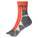 James&amp;Nicholson Unisex športové ponožky JN215 Bright Orange
