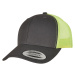 Retro Trucker 2-Tone Charcoal/Neon Green