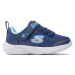 Skechers Sneakersy Easy Peasy 302885N/BLTQ Tmavomodrá