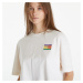 Tričko Tommy Jeans Oversized Cropped Summer Flag Tee Ancient White