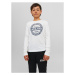 Jack&Jones Junior Blúzka 12237416 Biela Regular Fit