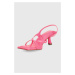 Sandále Aldo Loni dámske, ružová farba,