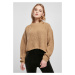 Women's wide oversize unionbeige sweater