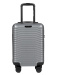 Strieborný cestovný kufor veľ. PC140, Cabin suitcase Wings Silver Policarbon