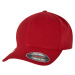 Wooly Combed Waterrepellent Red Cap