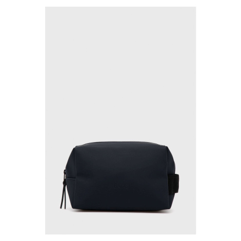 Kozmetická taška Rains Wash Bag Small 15580.47-Navy, tmavomodrá farba