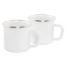 Sada hrnčekov Outwell Delight Mugs Farba: biela