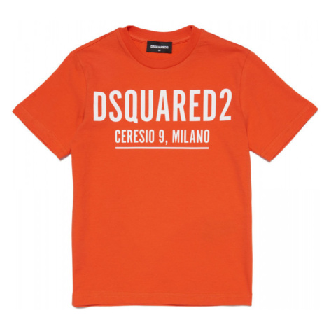 Tričko Dsquared Relax T-Shirt Červená Dsquared²