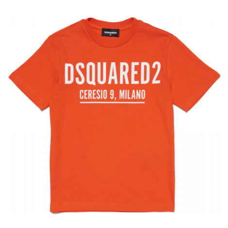 Tričko Dsquared Relax T-Shirt Orange Dsquared²