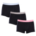 3PACK men's boxers Gant black