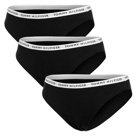 3PACK Women's Panties Tommy Hilfiger black