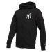 New Era MLB ESSENTIALS FZ HOODY NEYYAN Pánska mikina, čierna, veľkosť