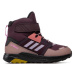 Adidas Trekingová obuv Terrex Trailmaker High C.R GZ1173 Bordová