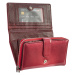 Kožená peňaženka Semiline RFID P8237-2 Červená 15,5 cm x 4,3 cm
