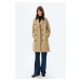 Koton Beige Women's Trench Coat