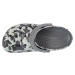 Sivé maskáčové chlapčenské nazuváky Crocs Classic Spray Camo Kids Clog 207594-097