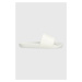 Šľapky Calvin Klein POOL SLIDE W/HW dámske, biela farba, na platforme, HW0HW01509