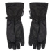 4F Lyžiarske rukavice H4Z22-RED002 Čierna