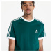 Tričko adidas Adicolor Classics 3-Stripes Short Sleeve Tee Collegiate Green