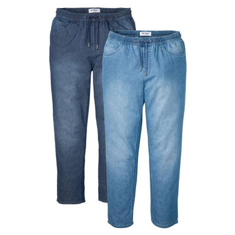 Voľné džínsy, Classic Fit, z letného denimu (2 ks v balení) bonprix