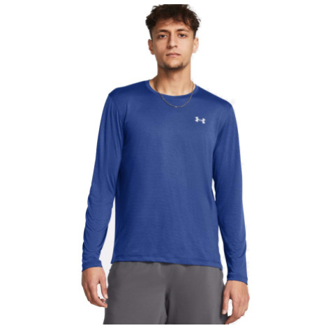 Pánske tréningové tričko s dlhým rukávom UNDER ARMOUR UA LAUNCH LONGSLEEVE-BLU