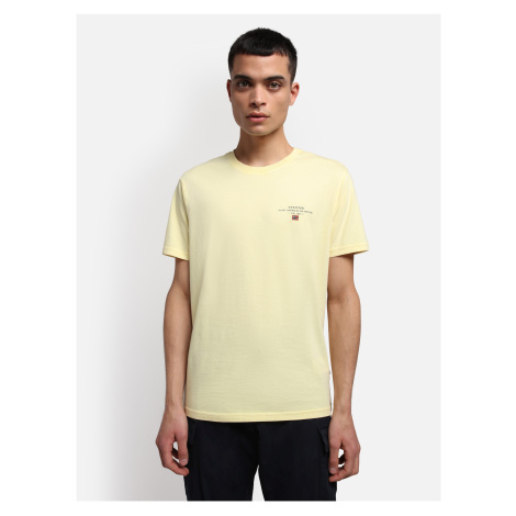 Light yellow men's T-shirt NAPAPIJRI Selbas - Men