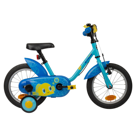Modrá detské bicykle