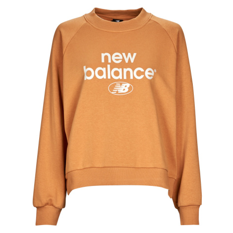 New Balance  Essentials Graphic Crew French Terry Fleece Sweatshirt  Mikiny Oranžová
