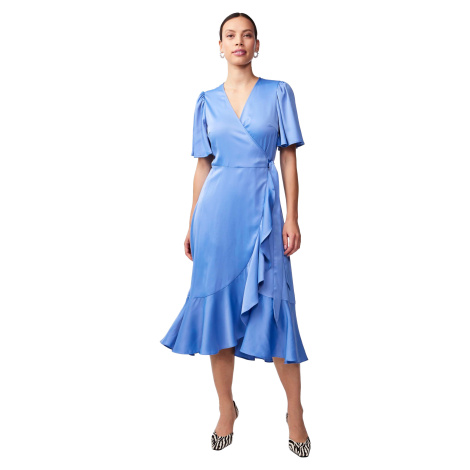 Y.A.S Dámske šaty YASTHEA Standard Fit 26028890 Ashleigh Blue XL