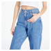 Kalhoty CALVIN KLEIN JEANS High Rise Mom Jeans Blue