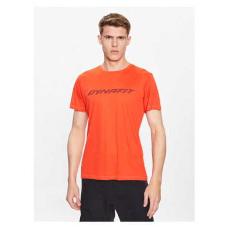 Dynafit Funkčné tričko Traverse 2 08-70670 Oranžová Regular Fit