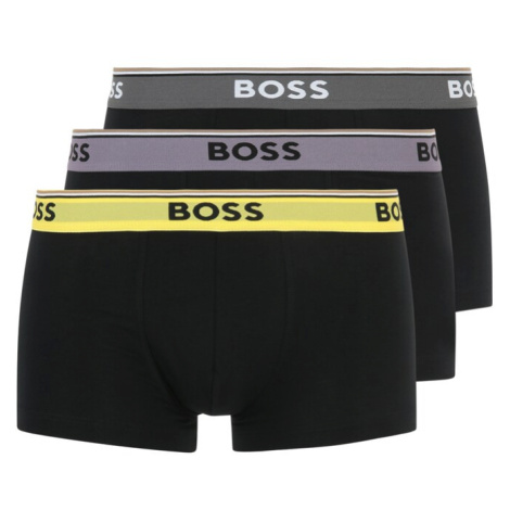 BOSS Boxerky 'Bold Power'  žltá / sivá / čierna / biela Hugo Boss