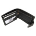 Wild Luxusná pánska peňaženka s prackou Jeleň - čierna