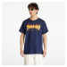 Tričko Thrasher Flame Logo T-Shirt Navy Blue XL