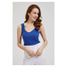 Women's tank top MOODO - royal blue