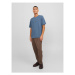 Jack&Jones Tričko Paulos 12245087 Modrá Standard Fit