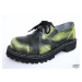 topánky kožené KMM Čierna zelená