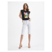 Orsay biele trojštvrťové džínsy - ženy