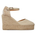 Castañer Espadrilky Carol/8ED/001 20975-203 Béžová