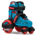 SFR Stomper Adjustable Children's Quad Skates - Blue / Black - UK:10J-13J EU:28-32 US:M11J-1