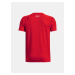 Červené chlapčenské športové tričko Under Armour Tech Big Logo
