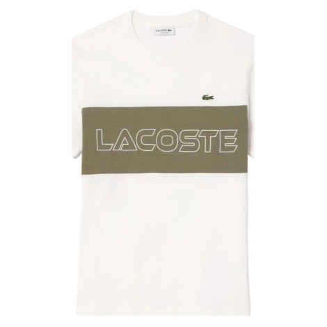 Lacoste  -  Tričká s krátkym rukávom Biela