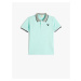 Koton Polo T-Shirt Short Sleeve Buttoned Embroidered Detail Cotton