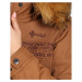 Kilpi PERU-W Dámsky zimný kabát UL0125KI Hnedá