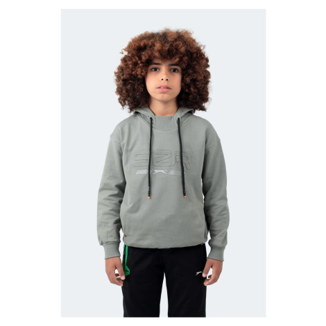 Slazenger Dror Kids Unisex Sweatshirt Khaki