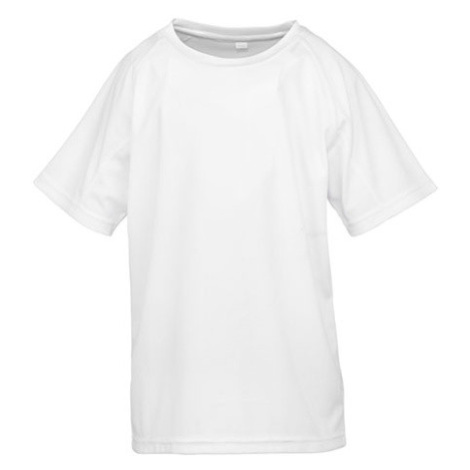 Spiro Detské rýchloschnúce tričko RT287J White