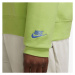 Nike M NSW SPE+BB PO HOODIE MF Pánska mikina, zelená, veľkosť